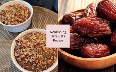 Nourishing Date Cake Recipe with Ayurvedic Superfoods